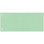 Papírový rozřazovač 1/3 Q-Connect, zelený, 100 ks