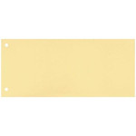 Papírový rozřazovač 1/3 Q-Connect, žlutý, 100 ks