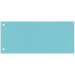 Papírový rozřazovač 1/3 Q-Connect modrý, 100ks