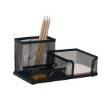 Drátěný stolní organizér Q-Connect, 3 přihrádky