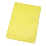 Zakl.obaly L QC - A4, 120 mic, matné, žluté, 10 ks