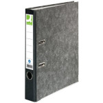 Pák.pořadač Q-C - A4, karton, 5, mramor, černý, ks