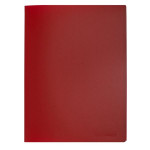 Katalogová kniha Q-Connect,A4,10 kapes,červená