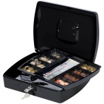 Příruční pokladna Q-Connect s mincovníkem - 33 x 9