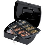 Příruční pokladna Q-Connect s mincovníkem - 25,5 x