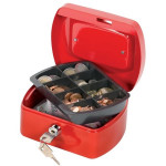 Příruční pokladna Q-Connect s mincovníkem - 15 x 7