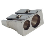 Ořezávátko Q-Connect - kovové, dvojité