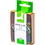 Kancelářské sponky Q-Connect 26,0 mm, mix barev