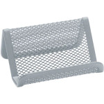 Drátěný stojánek na vizitky Q-Connect, stříbrný