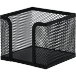 Drátěný zásobník na papír Q-Connect, černý