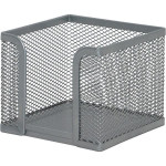 Drátěný zásobník na papír Q-Connect, stříbrný