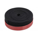 DIGITUS Professional Hook and loop cable management system, mushroom fastener 5m, hook and loop tape 10m