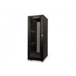 Digitus 36U serverový stojan, Unique Series, ocelové přední dveře 1785x600x1000 mm s plexi sklem, černé (RAL 9005)