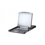 ATEN CL5716IN 16-Port PS/2-USB VGA 19" LCD KVM over IP Switch with Daisy-Chain Port and USB Peripheral Support