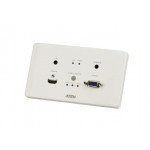 ATEN HDMI & VGA HDBaseT Transmitter with EU Wall Plate (4K@100m)