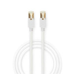 Nedis CCGB85221WT30 - CAT6 S/FTP Síťový Kabel | RJ45 (8P8C) Zástrčka – RJ45 (8P8C) Zástrčka | 3 m | Bílá barva