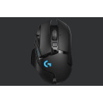 Logitech myš Gaming G502 Lightspeed/Powerplay/Hero - bezdrátová,11 tlačítek, černá, 100-16 000dpi