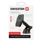 SWISSTEN MAGNETICKÝ DRŽÁK DO AUTA S BEZDRÁTOVÝM NABÍJENÍM S-GRIP WM1-HK2