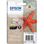 EPSON cartridge T03U5 (cyan/magenta/yellow) multipack (hvězdice)
