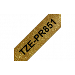 Brother - TZe-PR851 exklusivní, zlatá/černá, 24mm