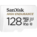 SanDisk High Endurance microSDHC 128GB + adaptér 