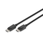 DIGITUS Připojovací kabel DisplayPort, DP M / M, 3,0 m, Ultra HD 8K, verze 1.3 / 1.4, bl