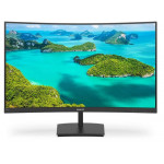 Philips LCD 241E1SCA 23,6" zakřivený VA/1920x1080@75Hz/4ms/250cd/VGA/HDMI/Repro/VESA