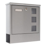 Poštovní schránka Lago - stříbrná