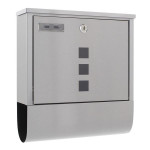 Poštovní schránka Costa - nerez