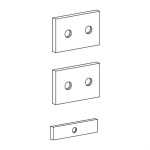 ERGOTRON Track Mount Bracket Kit for CPU Holders 