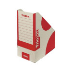 Stojan na časopisy EMBA Trio A4, červený