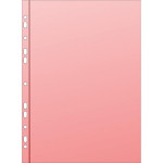 Barevné euroobaly - A4,lesklé,červené,50 mic,25 ks