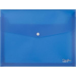 Prostorové zakládací pouzdro s drukem,modré