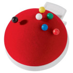 Polštářek na špendlíky Franken, červený