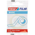 Páska lepicí Tesa® BASIC,15mmx33m, transparentní