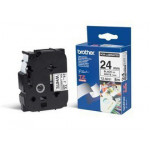 Brother - TZe-N251, bílá / černá (24mm nelaminované)