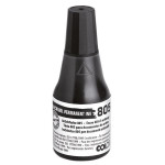 Razítková barva archivní, černá, 25 ml