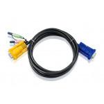 ATEN 3M Video KVM Cable with Audio
