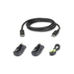 ATEN 1.8M USB DisplayPort Secure KVM Cable Kit
