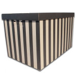 Úložná krabice BIG BOX s víkem 37x36x56 cm, 2 ks