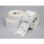Zebra Label. Polyester, 76x25mm; Thermal Transfer, Z-Ultimate 3000T White, Permanent Adhesive, 25mm Core
