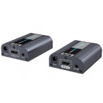 PremiumCord 4Kx2K@60Hz HDMI2.0 extender na 60m přes jeden kabel Cat6/6a/7