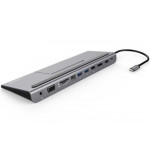 PremiumCord USB-C Full Size MST Dokovací stanice vhodná pod notebook