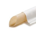 EURO STRAWS - Přírodní bambusové brčko Bobba 12x230mm, 80ks, jednotlivě balená