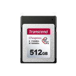 Transcend 512GB CFexpress 820 NVMe PCIe Gen3 x2 (Type B) paměťová karta, 1700MB/s R, 1000MB/s W