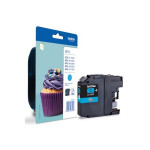 Inkoust Brother LC-123C, azurový