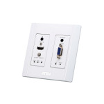 Aten HDMI & VGA HDBaseT Transmitter with US Wall Plate / PoH (4K@100m) (HDBaseT Class A)