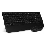 CONNECT IT Combo bezdrátová černá klávesnice + myš, (+1x AAA +1x AA baterie zdarma), CZ + SK layout