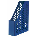 Stojan na časopisy KLASSIK, plastový, modrý