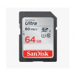 SanDisk SDXC karta 64GB Ultra (100MB/s Class 10 UHS-I)